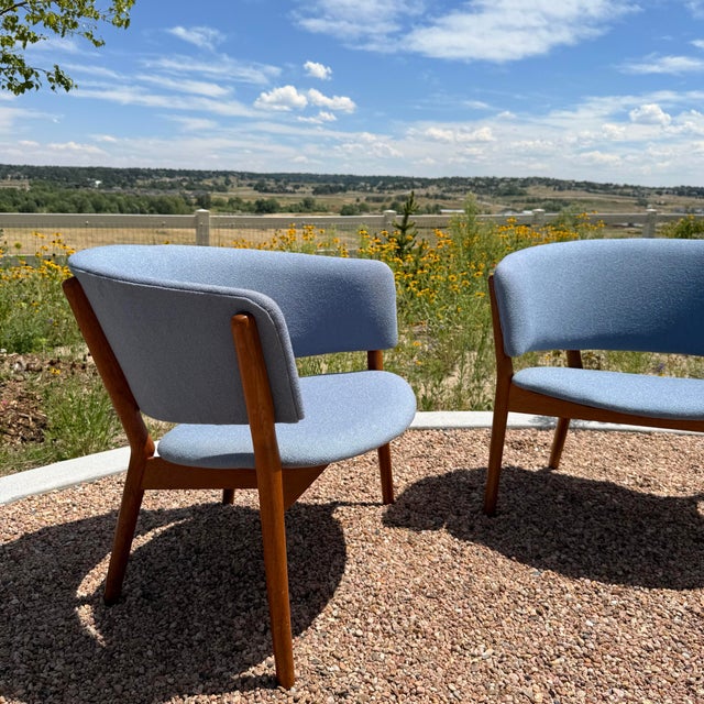Pair of Nanna Ditzel Nd83 Lounge Chairs For Sale In Denver - Image 6 of 10