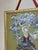 Gustavian Style Allegorical Oil in Wood Painting of “The Lady Moon” With Gilt Border For Sale - Image 10 of 11