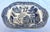 Antique 19th Century English Blue Willow Covered Vegetable Serving Dish With Lion Finial Handle For Sale - Image 14 of 16