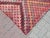 1960s Pink Embroidered Geometric Design Tribal Vintage Kilim - 67"x111" For Sale - Image 10 of 11