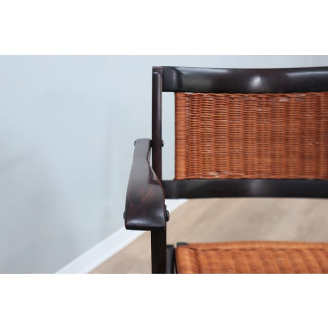 Mid-Century Modern Mid-Century Folding Rocking Chairs from Fratelli Reguitti, 1950s For Sale - Image 3 of 12