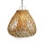 Contemporary Contemporary Rattan Java Drop Pendant Light Small For Sale - Image 3 of 12