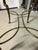 Vintage Solid Brass and Ogee Edge Thick Glass Table For Sale In Monterey, CA - Image 6 of 12