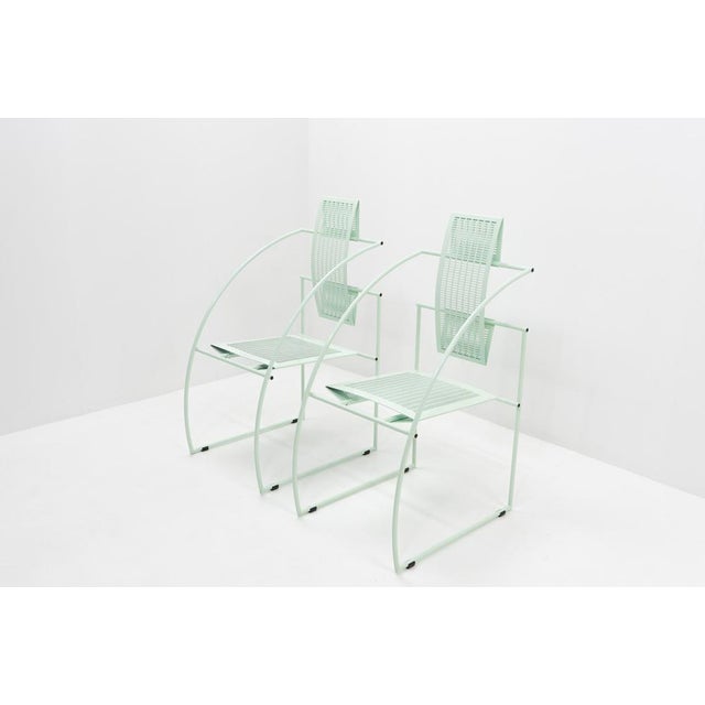 Alias Quinta Chairs by Mario Botta for Alias, 1980s, Set of 2 For Sale - Image 4 of 15