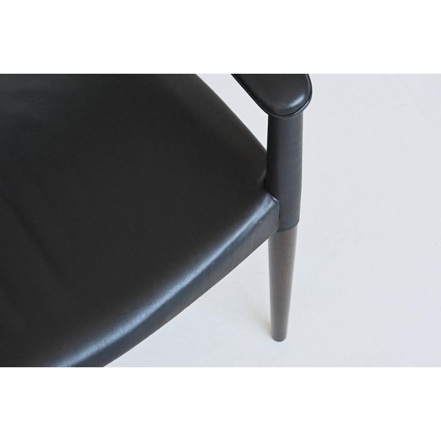 Armchair in Rosewood by Ejner Larsen for Willy Beck, 1950s For Sale - Image 11 of 18