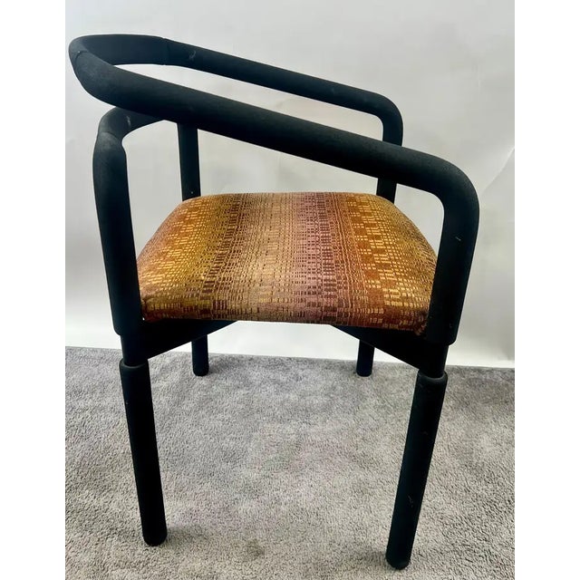 Brian Kane Rubber Chair for Metropolitan Furniture / Steelcase 1980's , a Pair For Sale - Image 9 of 14