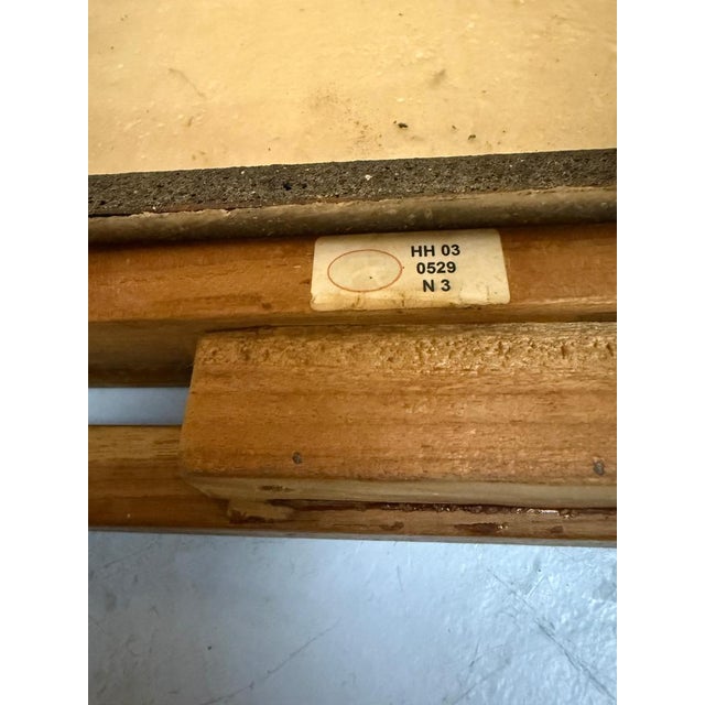 Mid-Century Fiberglass, Braided Rope and Wood Floor Lamp, France, 1970s For Sale - Image 15 of 18