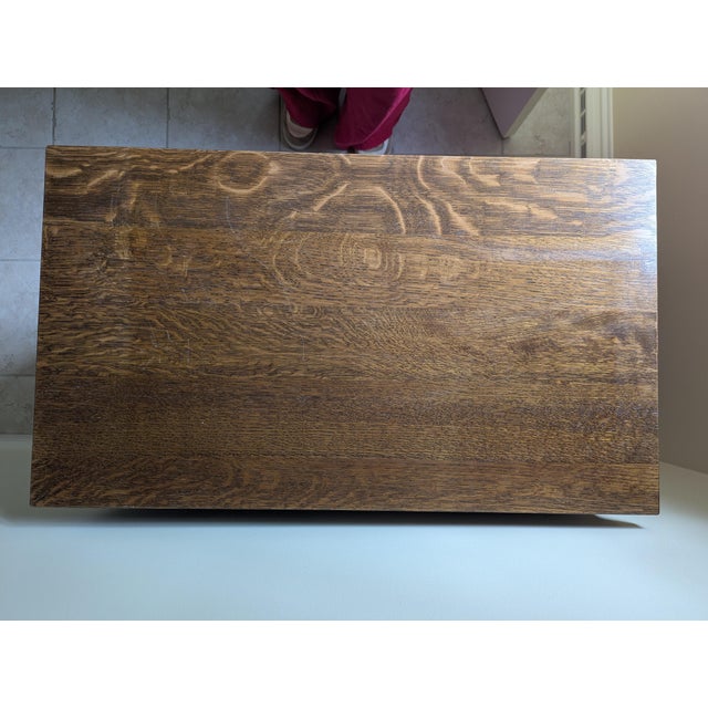 Wood Late 20th Century Stickley Arts & Crafts Cabinet For Sale - Image 7 of 9