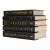 Decorative Books - Onyx & Gold Book Stack - 5 Black Books For Sale