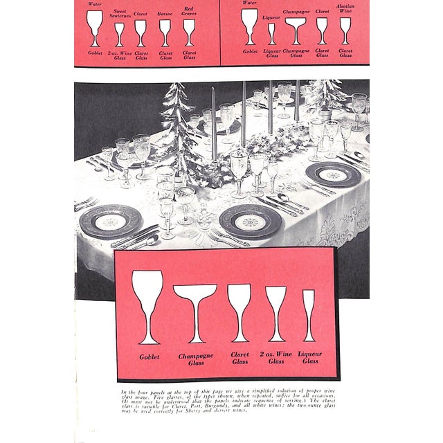 "How the Modern Hostess Serves Wine" 1934 Ozias, Blake [Editor] For Sale - Image 11 of 11