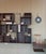 Wood Floating Shelves Wall Mounted, Modular Walnut Shelving Unit, Solid Wood Steel Wall Shelf for Home Office For Sale - Image 7 of 18