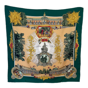 Hermès Voltaire 1994 Foulard En Soie