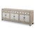 Lily's Living Amalfi Buffet Cabinet - Two Tone - Antique Off White For Sale - Image 4 of 13