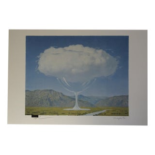 After René Magritte, The Sensitive Cord, Lithograph For Sale