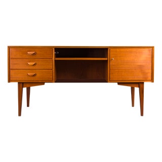 Mid-Century Modern Teak Executive Desk, Germany, 1960s For Sale