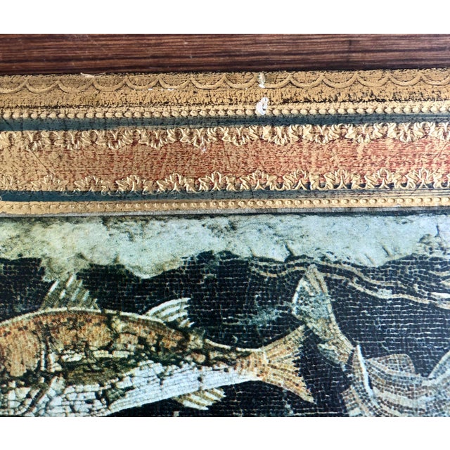 Italian Sea Creature Roman Mosaic Florentine Wall Panel For Sale - Image 11 of 12