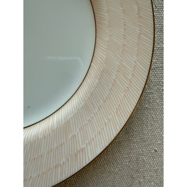 1990s 1990s Fitz and Floyd Adobe Peach 7” Plates - Set of 8 For Sale - Image 5 of 8