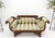 Mint Condition Empire Sofa Sette Loveseat Couch Fine Carved Details Lions Feet For Sale - Image 6 of 16