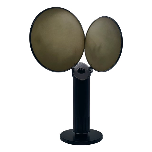 Bibles Table Lamp by Augusto Mandelli and Walter Selva for Lamperti, Italy, 1980s For Sale