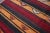 1960s Southwestern Red Striped Oushak Natural Kilim Rug For Sale - Image 12 of 13