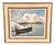 Knut Norman, Winter Harbor, 1960s, Oil Painting on Panel, Framed For Sale