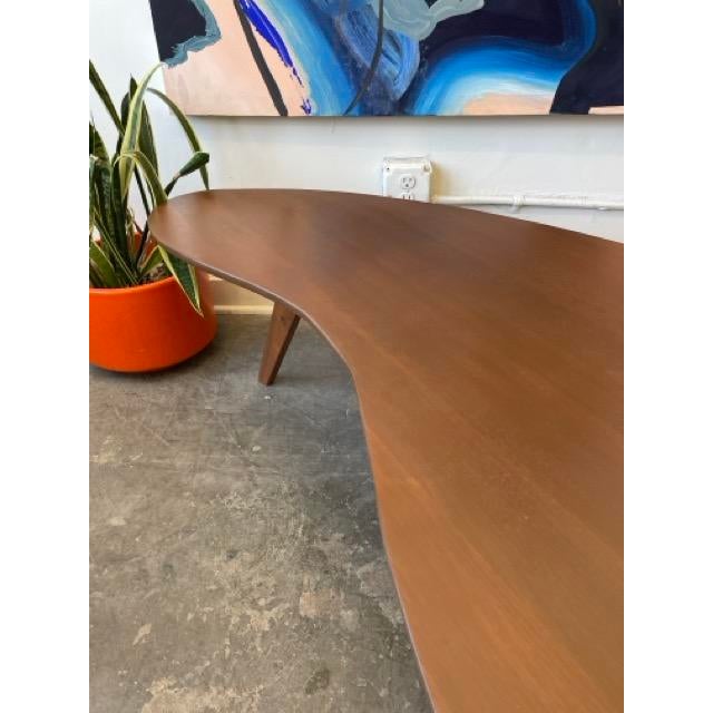 Mid-Century Modern Vintage Style Amoeba Coffee Table For Sale - Image 3 of 10