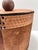 Brown 1980s Cowhide and Tooled Leather Ice Bucket, Western Ranch Barware For Sale - Image 8 of 12