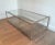 Large Chrome Coffee Table, circa 1970 For Sale - Image 9 of 13