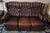 Chesterfield 3-Seater Sofa in Chestnut-Coloured Leather For Sale - Image 4 of 18