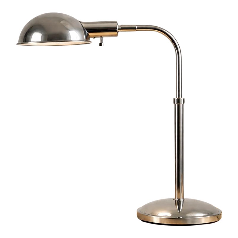 Vintage 1960s Tensor Mid-Century Modern Chrome Desk / Task Lamp