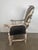 19th Century Italian Armchair With Zebra Upholstery For Sale - Image 4 of 9