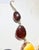 Scandinavian Modern Amber and Silver Necklace For Sale - Image 4 of 8