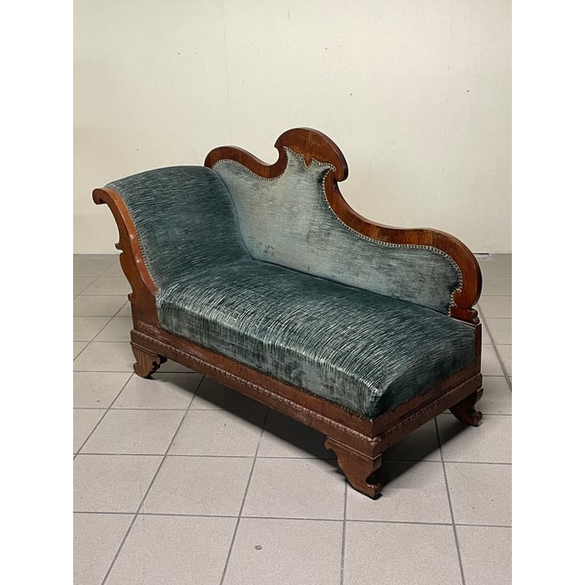 Wood Charles X Daybed in Wood and Fabric For Sale - Image 7 of 18