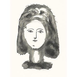 1985 Picasso Heliogravure 9 a Beautiful Woman Reproduction For Sale