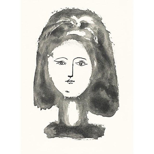 1985 Picasso Heliogravure 9 a Beautiful Woman Reproduction For Sale