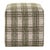 2020s Joie Ireland Plaid Ottoman For Sale - Image 5 of 7