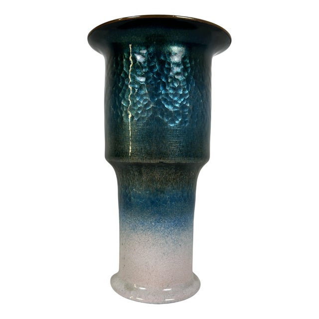 Enamelled Copper Vase from Studio Del Campo, 1990s For Sale