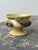 Ceramic Antique Salt Cellar in Seaweed Yellow Ware, Circa Early-Mid 19th Century For Sale - Image 7 of 10