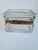Art Deco 19th Century French Glass Casket Trinket Box For Sale - Image 3 of 9