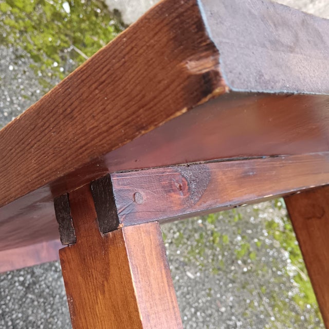 Brown Brutalist Coffee Table, 1970s For Sale - Image 8 of 15
