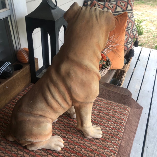 Plaster Dog Man's Best Friend For Sale - Image 10 of 10