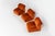 Orange Modular Sofa from Doimo Salotti, Italy, 1970s, Set of 4 For Sale - Image 8 of 18