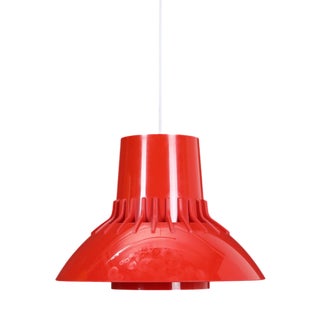 Danish Space Age Pendant Lamp by Svend Middelboe for Nordisk Solar Compagni, 1970s For Sale