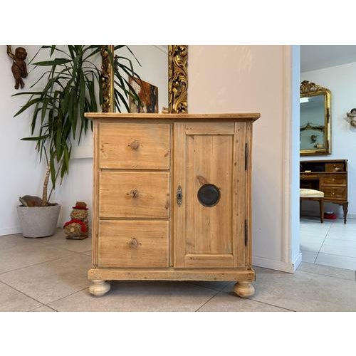 Rustic Biedermeier Bread Buffet For Sale - Image 3 of 11