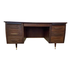 1980s Anderson Style Vintage Mid-Century Desk