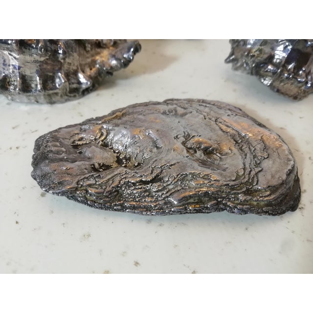 Silver Silver-Plated Shells by Federico Buccellati, Italy, 1940s, Set of 4 For Sale - Image 8 of 13