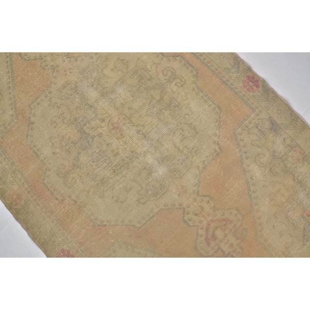 1960s Mid 20th Century Home Living Tribal Carpet For Sale - Image 5 of 10