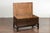 English 19th Century Painted Wood Box Mounted on a Newer Custom Stand For Sale - Image 11 of 12