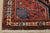 Zanjan Rug 3’7” X 5′ Blue Wool Vintage Tribal Hand-Knotted Oriental Carpet For Sale - Image 9 of 12