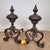 Andirons in Bronze and Wrought Iron, 19th Century, Set of 2 For Sale - Image 11 of 14